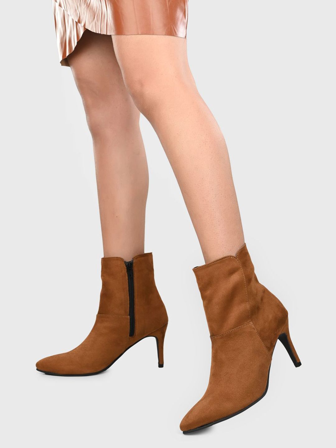 ADORLY Women Casual Stiletto-Heeled Boots