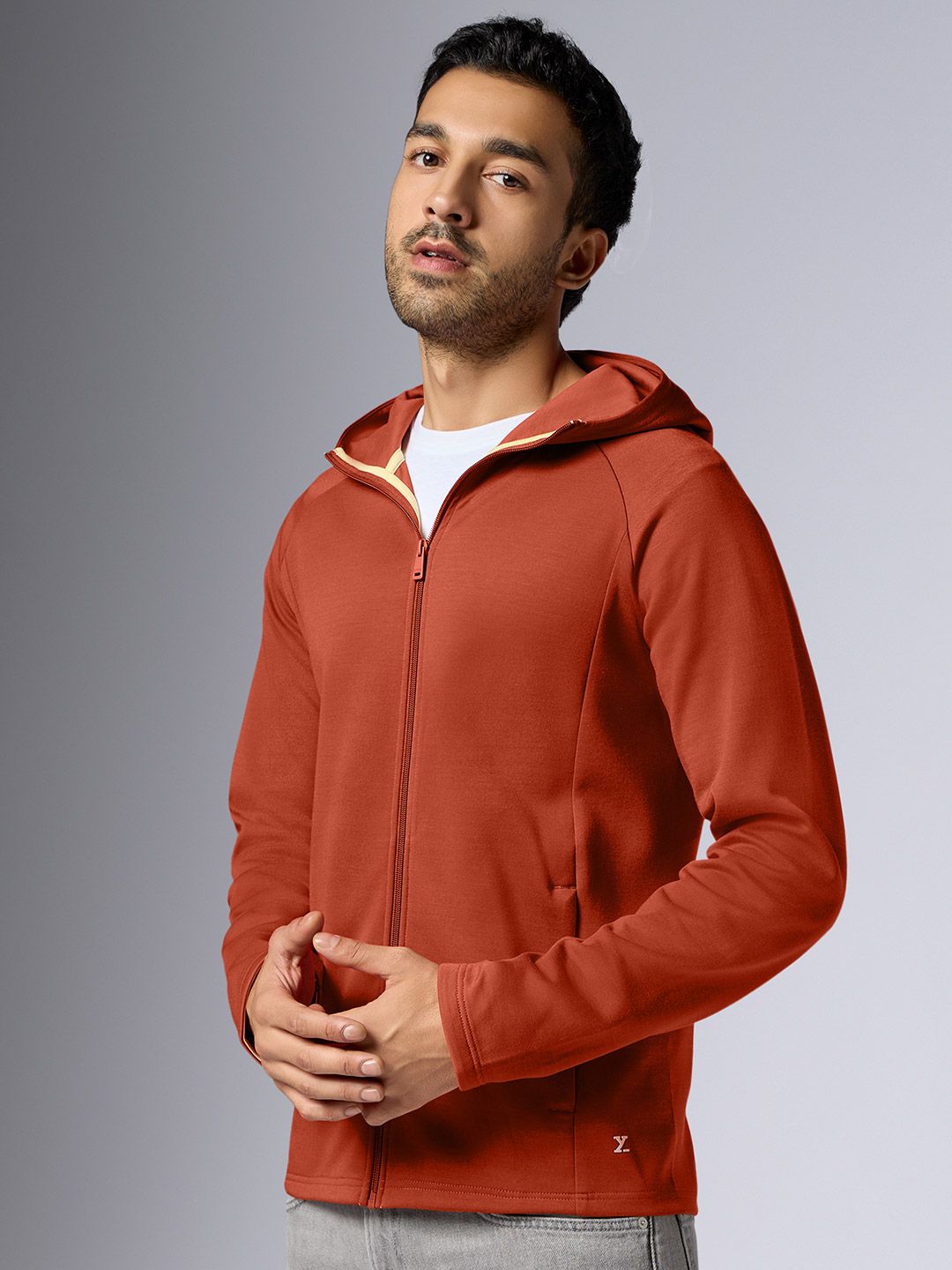 Buy XYXX Men Winter Long Sleeves Hooded Sweatshirt - Sweatshirts