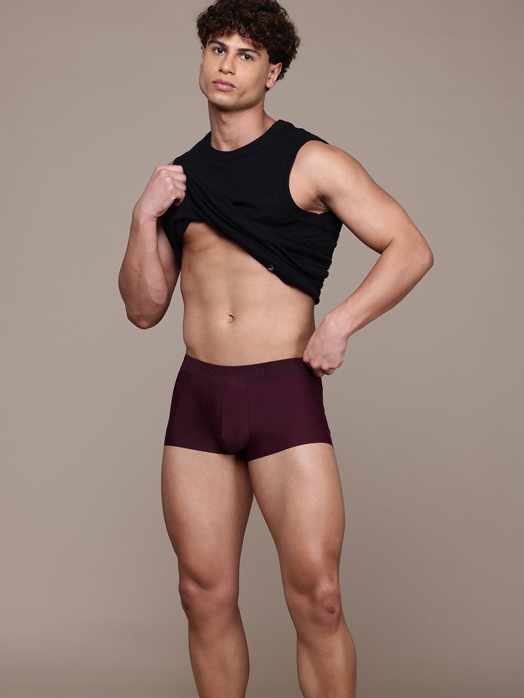 Calvin Klein Underwear Low Rise Solid Short Trunk