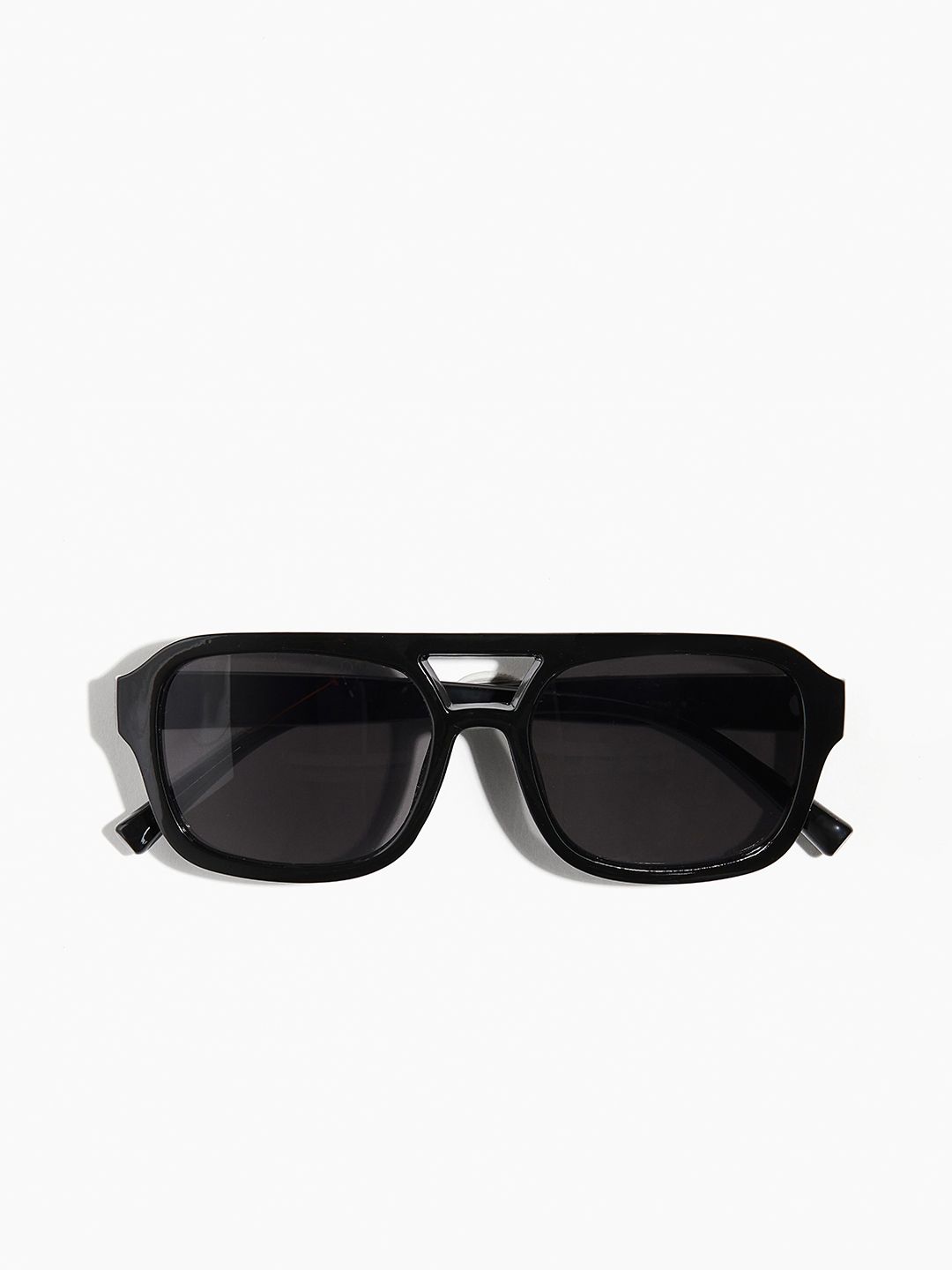 H&M Women Sqaure Sunglasses 1245049001-Black