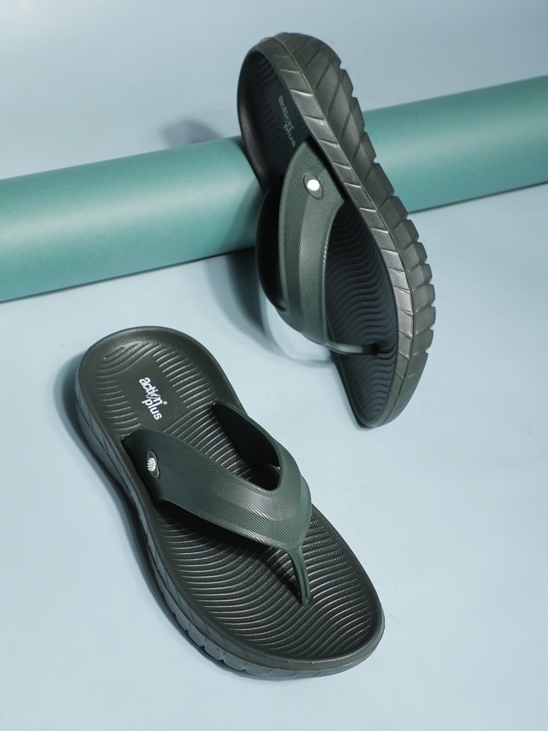 Action Plus Men Rubber Thong Flip-Flops