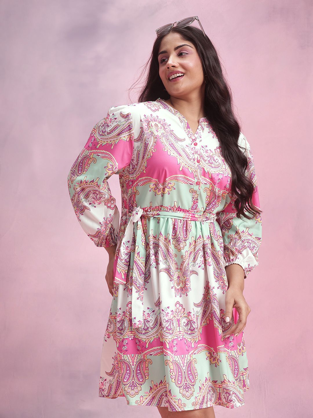 dressberry curve plus size floral embroidered tiered a-line dress reviews Plus Size - Belle Isle Embroidered Trim Tiered Dress