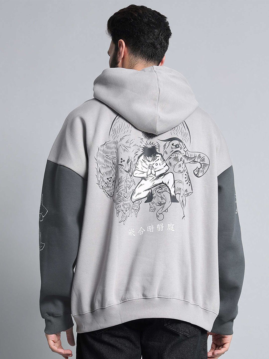 Buy COMICSENSE Jujutsu Kaisen Anime Printed Oversized Drop