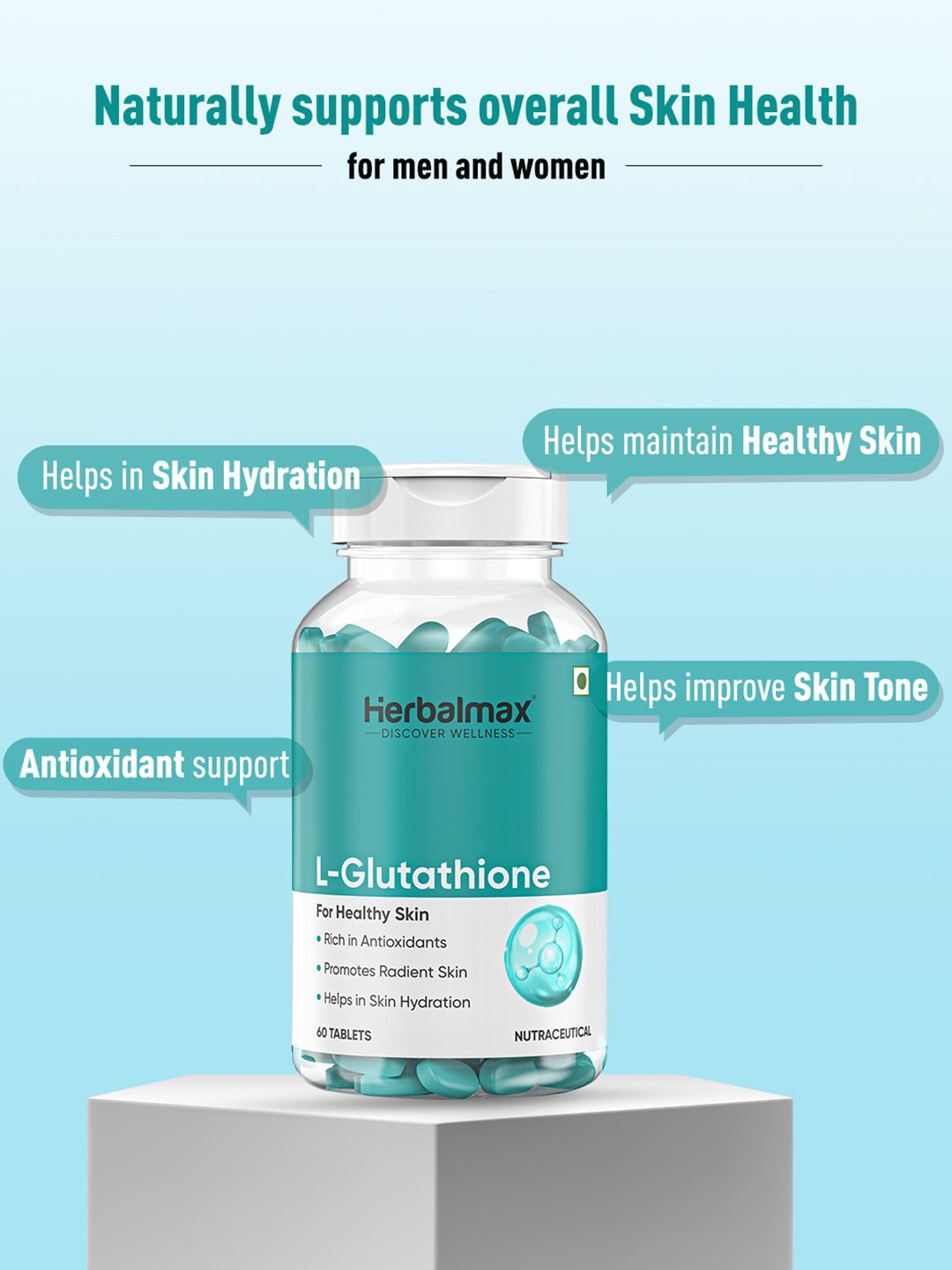 glutathione tablets for men Amazon.com: Glutathione Supplement 1,000mg Per Serving, 98% Purity | Plus Vitamin  C 500mg, Active Reduced Form (GSH) main image 1
