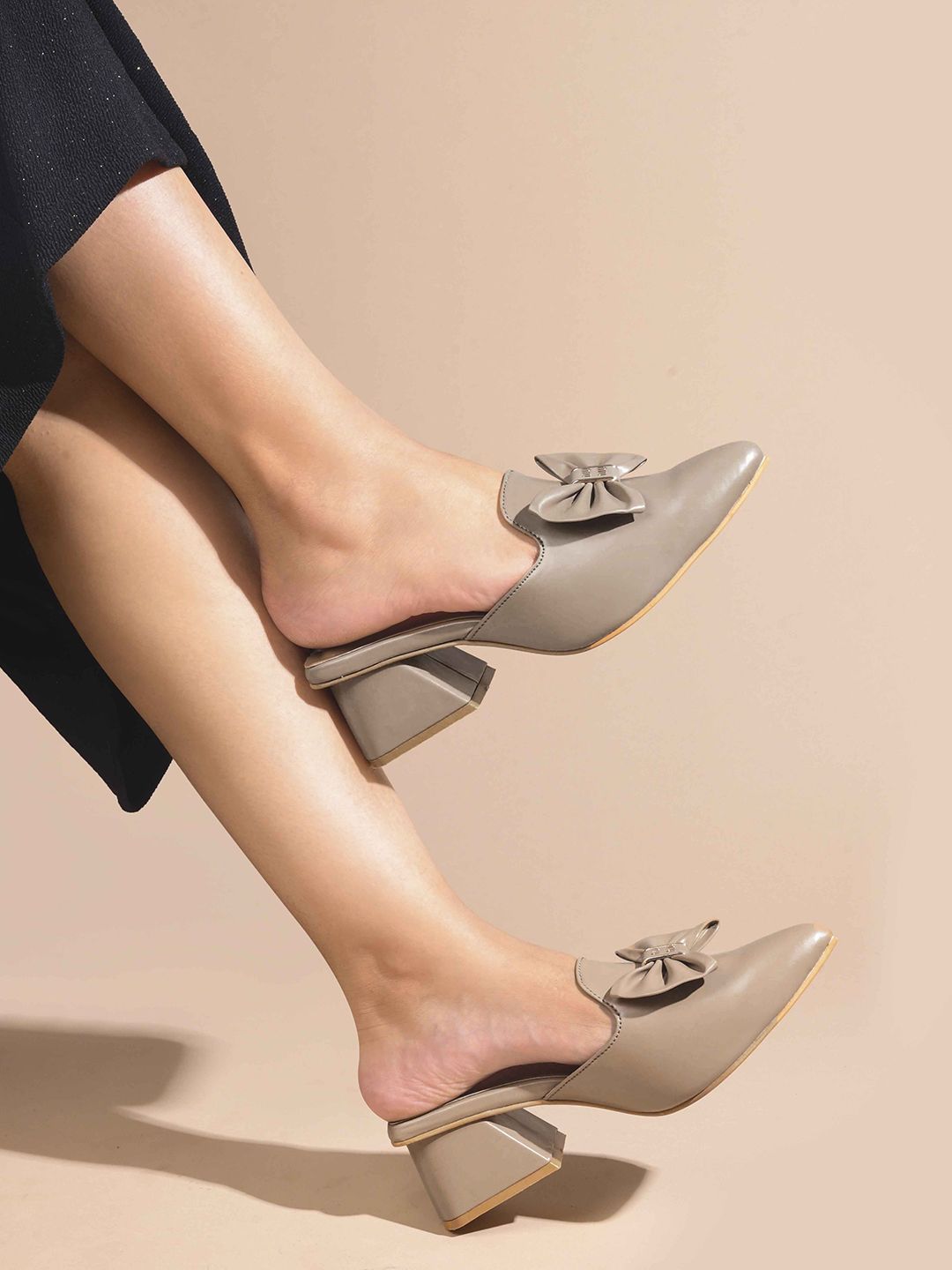 JM Looks Women Block Mules