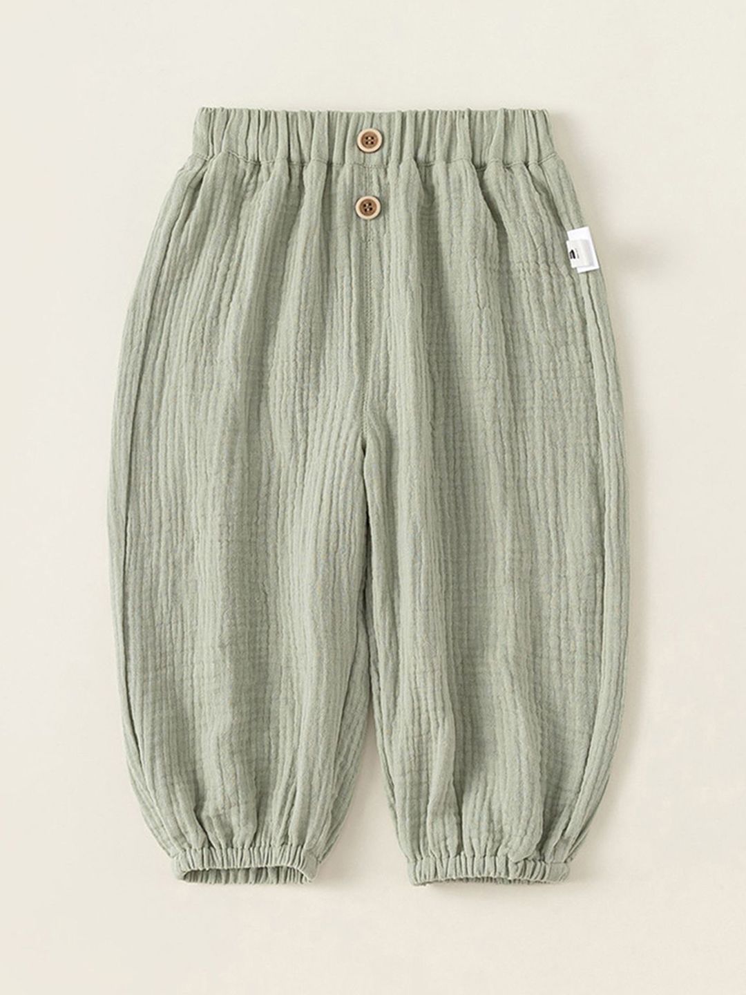 LULU & SKY Girls Loose Fit High-Rise Joggers Trousers