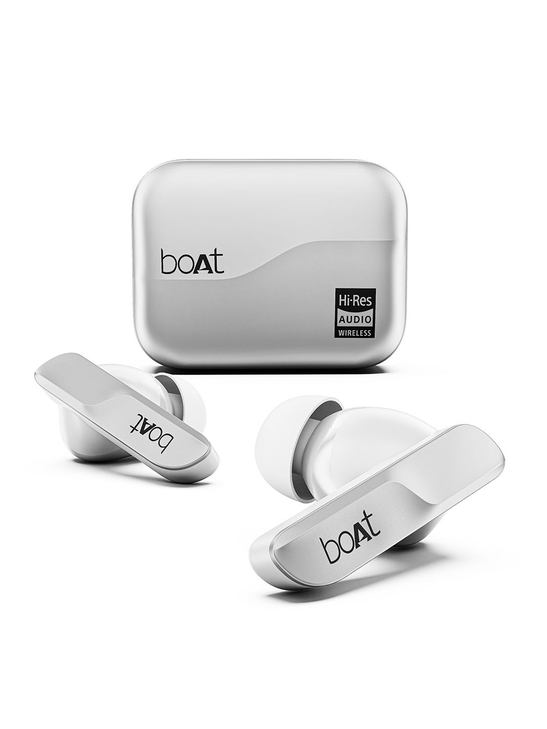 boAt Airdopes 800 HiDef True Wireless in Ear ASAP Charge Headphones - Sterling Silver
