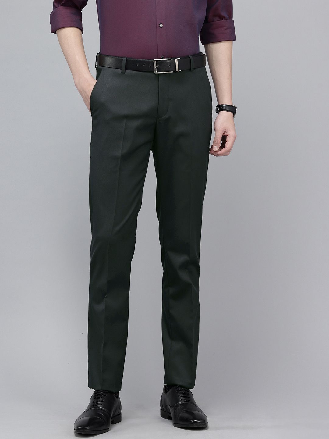 Arrow Men Original Tapered Fit Formal Trousers
