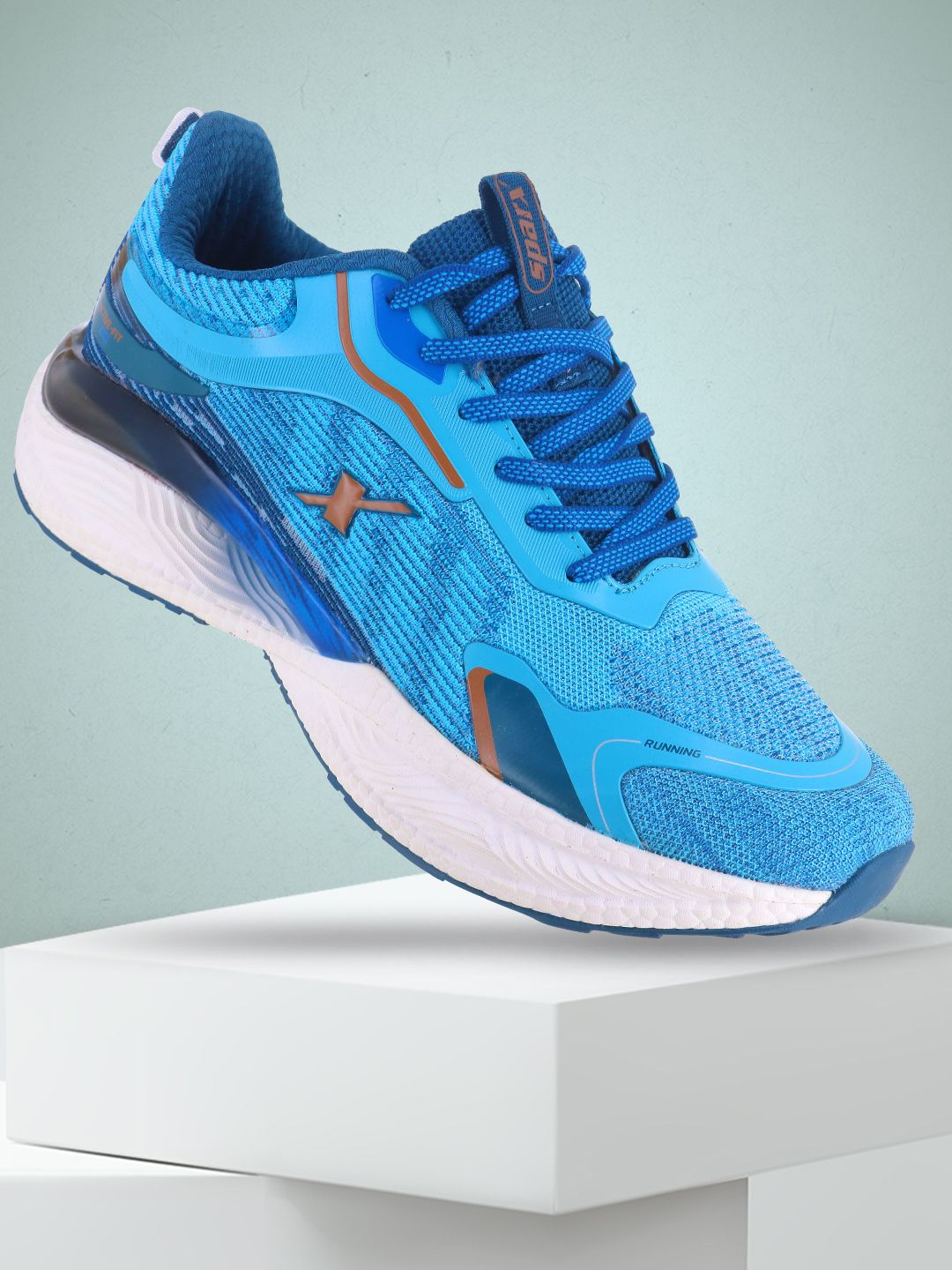 Sparx Men Mesh Lace-up Sports Shoes