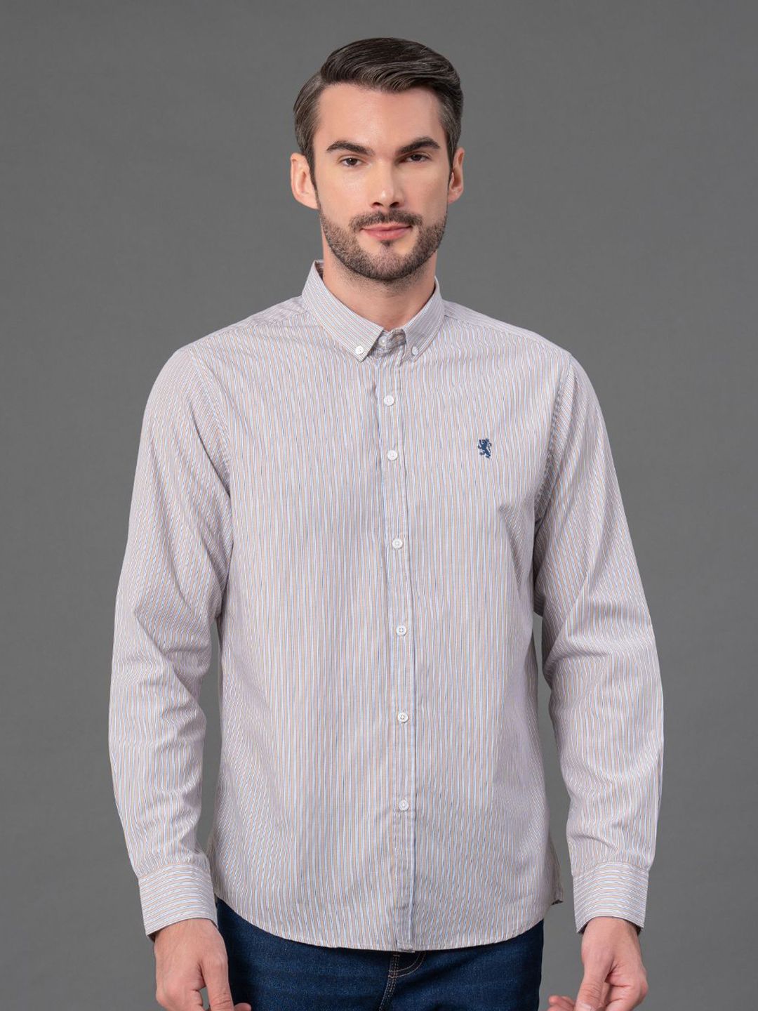 Red Tape Men Striped Casual Shirt