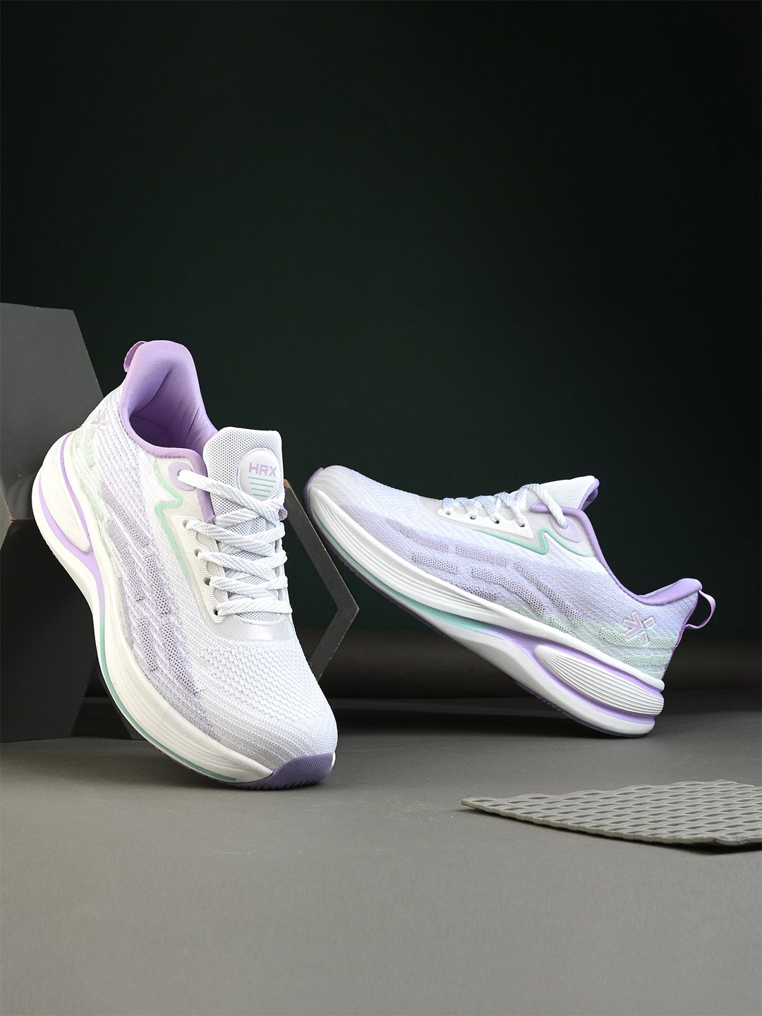 HRX by Hrithik Roshan Women Mesh Running Non-Marking Shoes Price in India