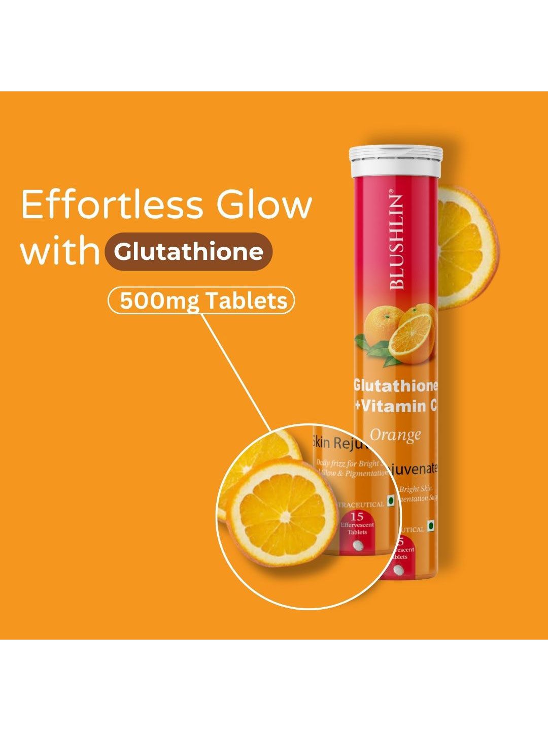 Buy BLUSHLIN Set Of 2 Glutathione Fizz Tablets With Vit C -Orange- 15 Tablets Each - Skin Supplements for Unisex 31669486 | Myntra Buy BLUSHLIN Set Of 2 Glutathione Fizz Tablets With Vit C -Orange- 15 Tablets Each - Skin Supplements for Unisex 31669486 | Myntra