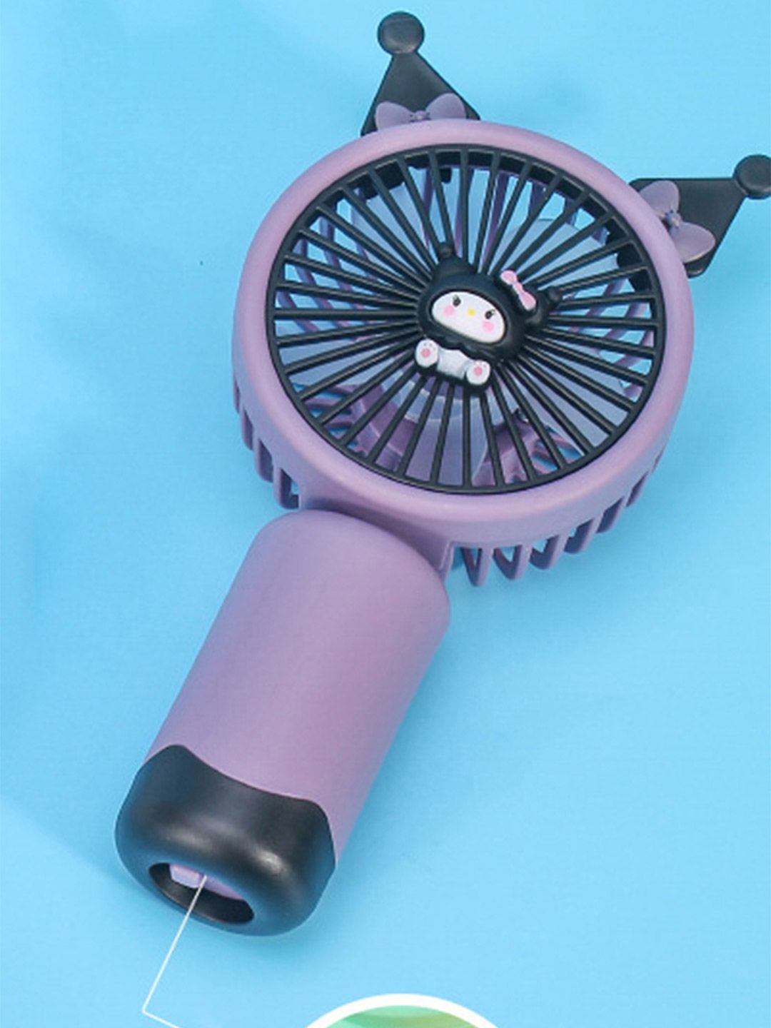 Spiaty Kids Rat Rechargeable Handheld and Desktop Mini USB Fan
