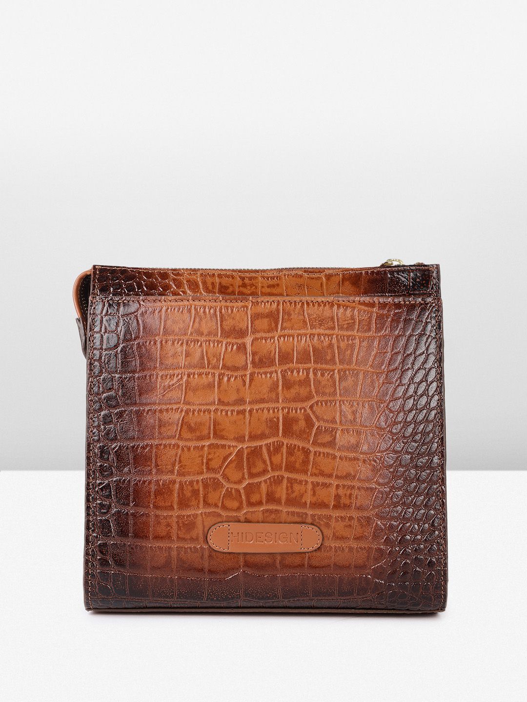 Buy Hidesign CAMILLE 01 SHINY CROCO Animal Textured Structured