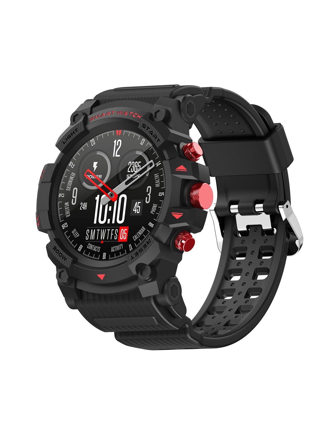 Timex iConnect Go 1.38"(3.50 cm) Display with BT Calling Smartwatch TWIXW800T