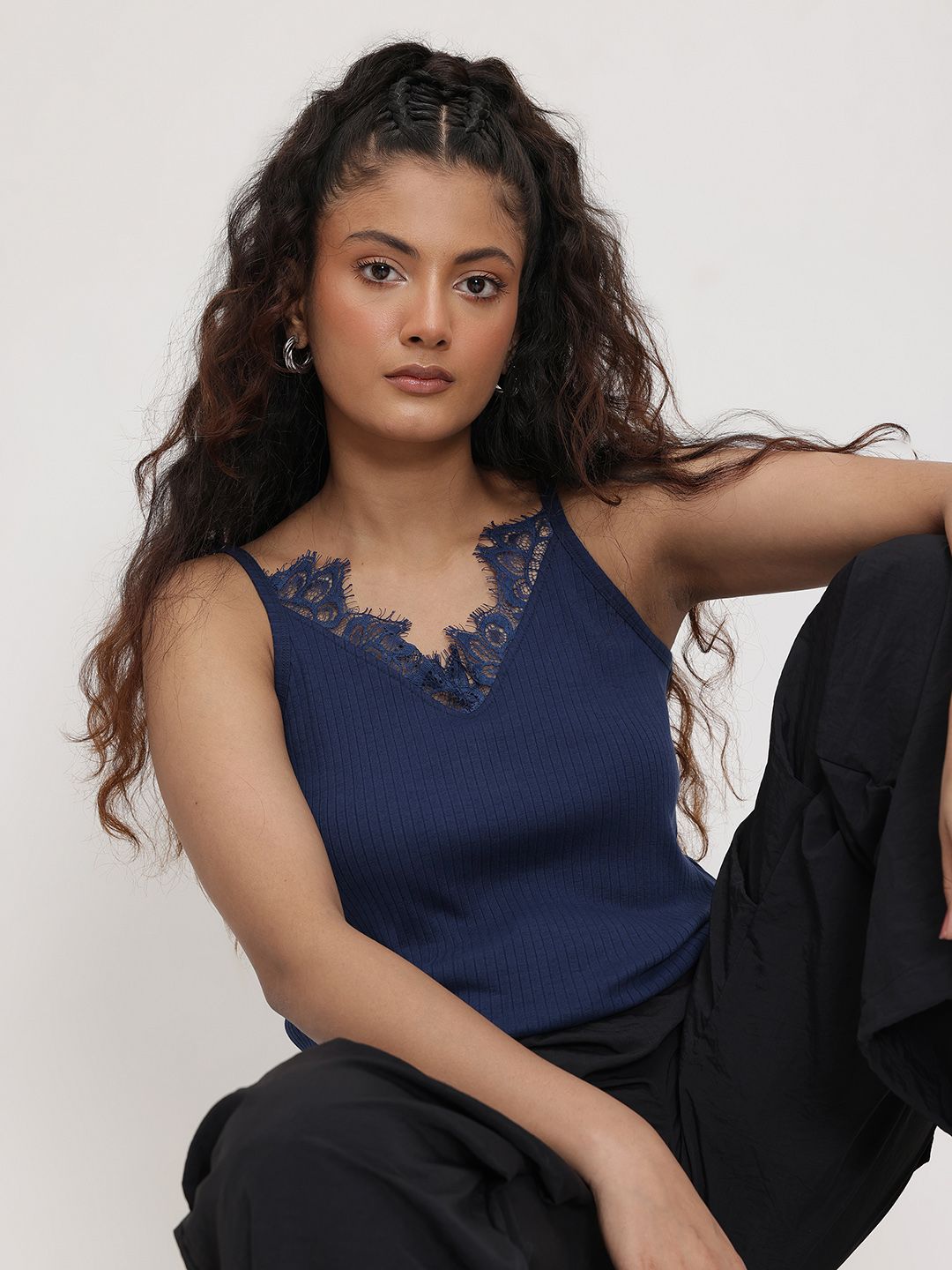 Buy Lace Cami Tops Online in India | Myntra