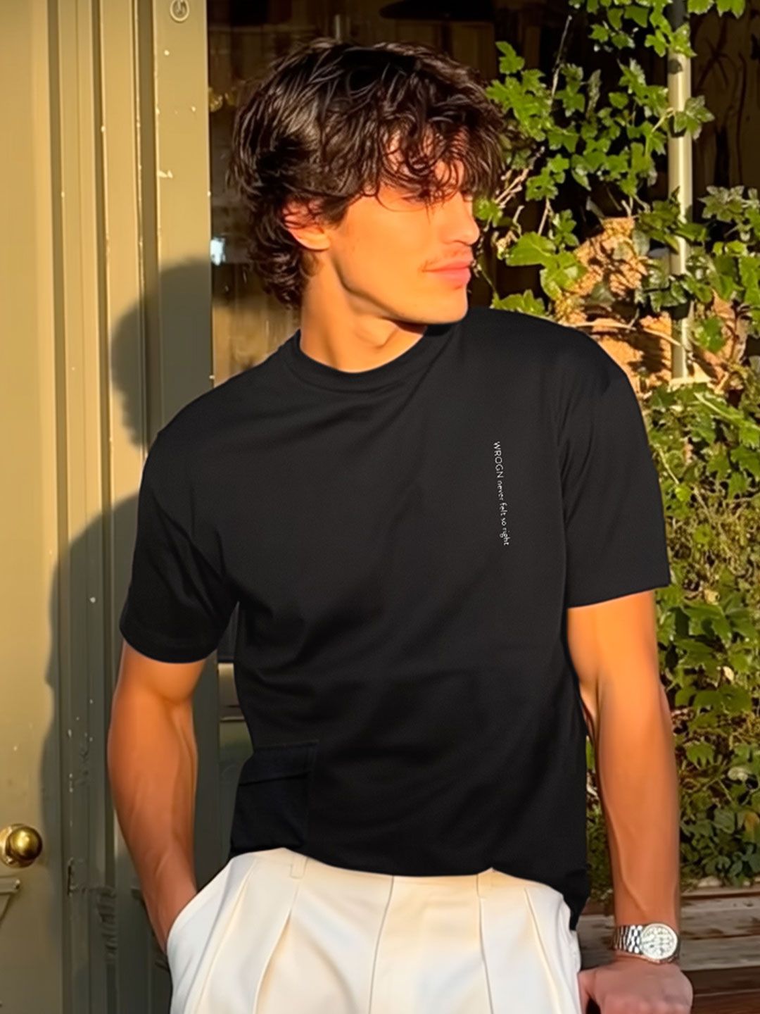 WROGN Oversized Fit  Cotton T-shirt