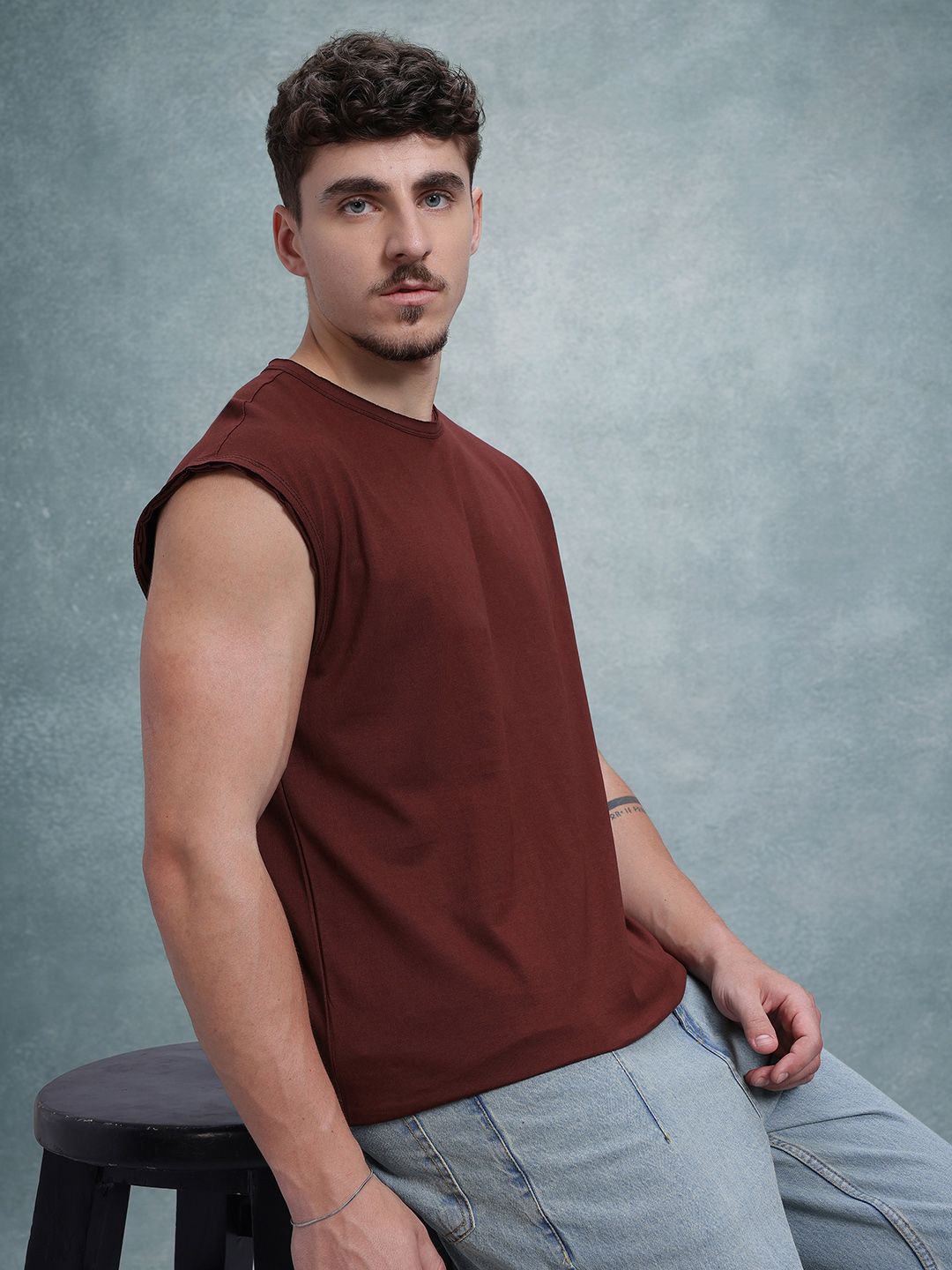 The Roadster Life Co. Pure Cotton Relaxed Fit T-shirt
