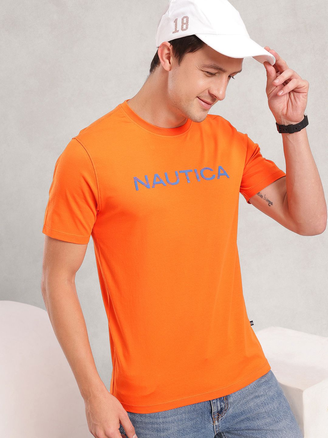 Nautica Typography Printed T-shirt