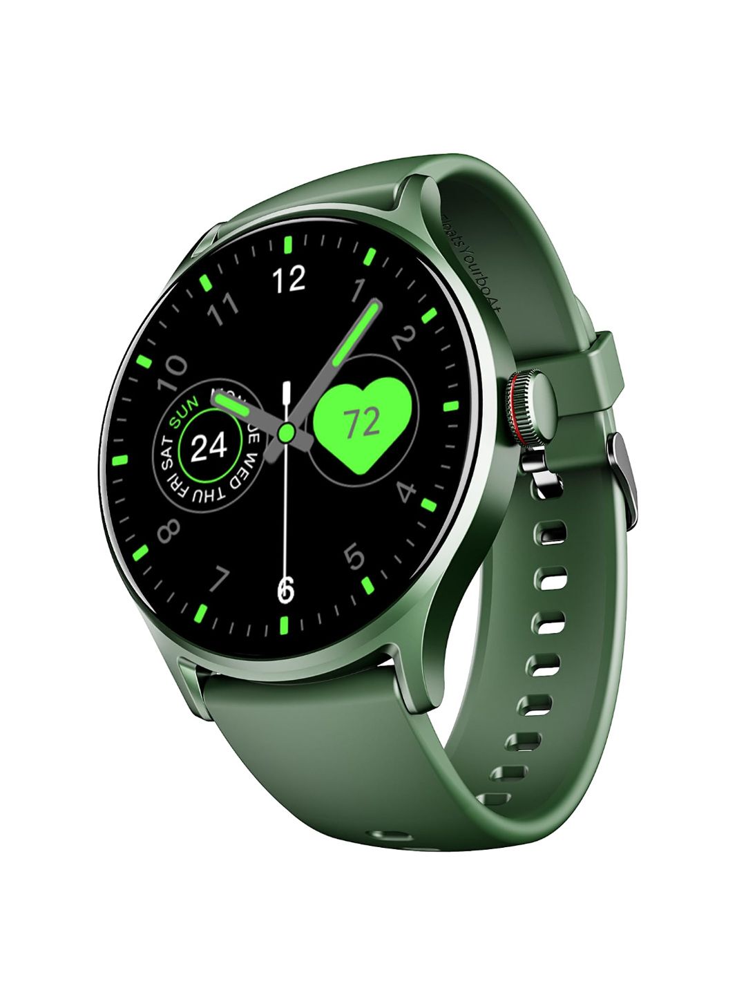 boAt Lunar Vista Fitness Smartwatch With 1.52"(3.8 cm) HD Always on Display 550 Nits Brightness