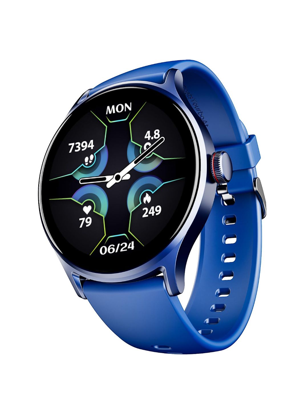 boAt Lunar Vista Fitness Smartwatch With 1.52"(3.8 cm) HD Always on Display 550 Nits Brightness