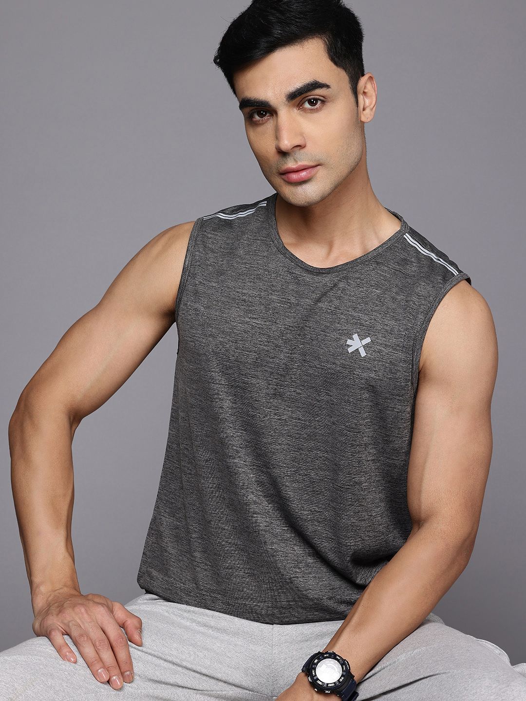 HRX by Hrithik Roshan Men Rapid-Dry Sports T-shirt