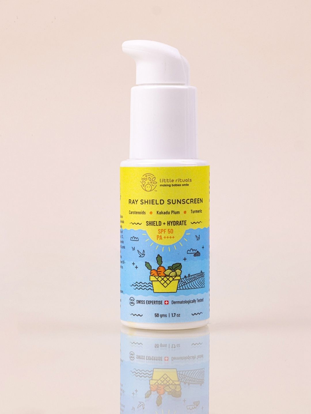 Buy Little Rituals Ray Shield Sunscreen with Carotenoids, Kakadu