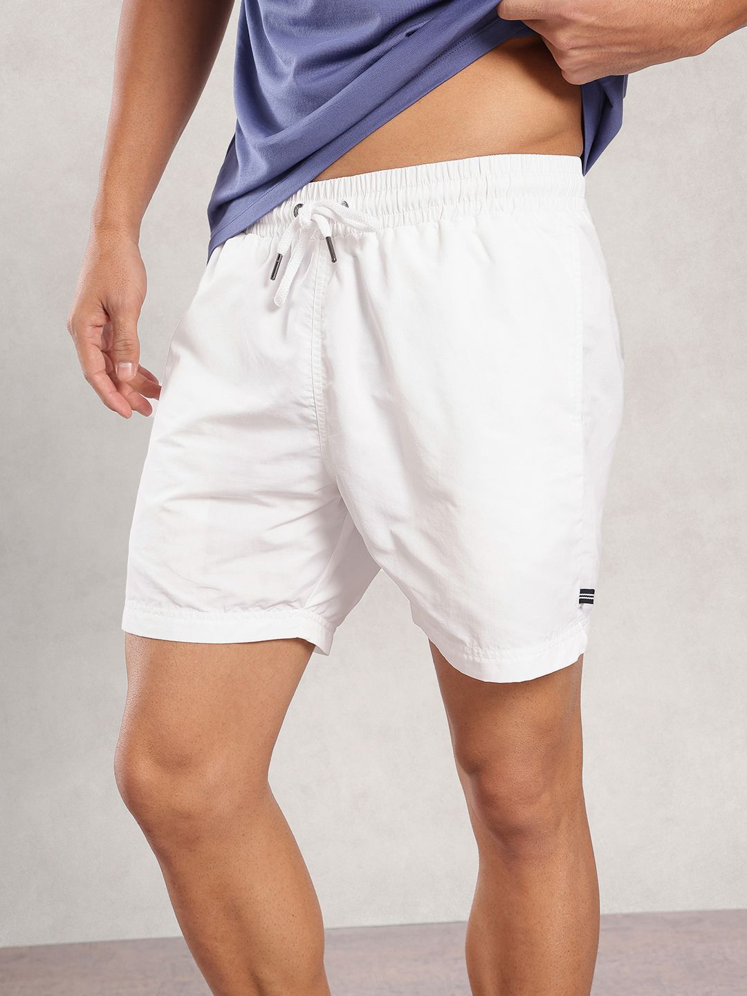 Nautica Men Solid Swim Bottom