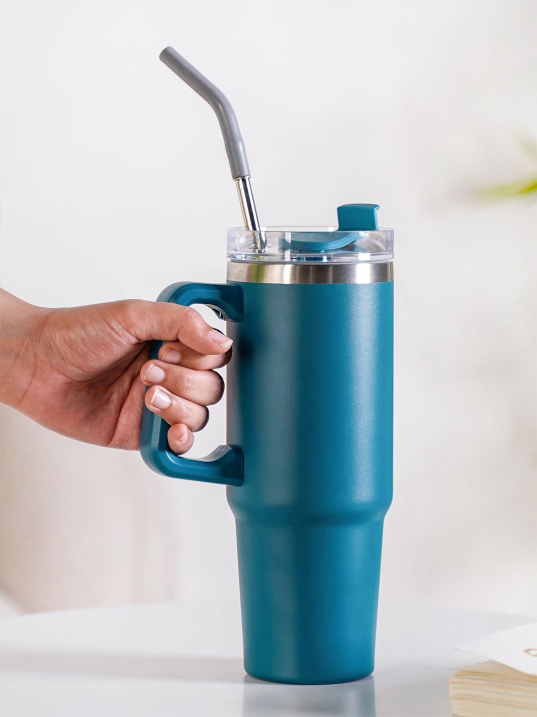Buy Nestasia Sleek Dark Teal Stainless Steel Leakproof Sipper