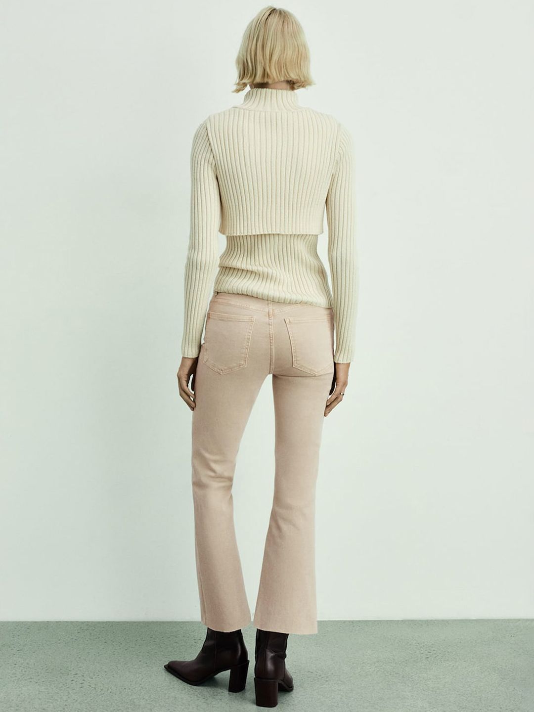 Flared Stretchable Jeans