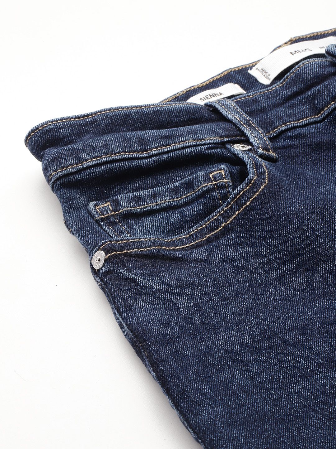 Flared Cropped Stretchable Jeans