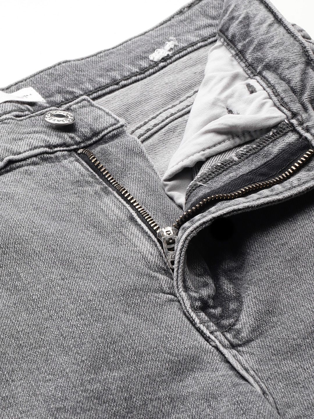 Slim Fit Cropped Stretchable Jeans