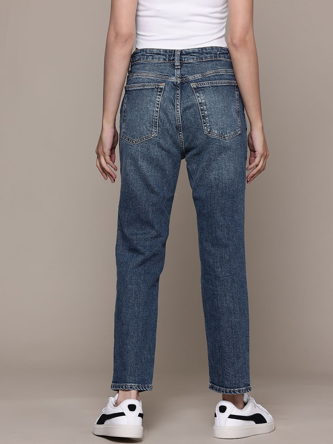 Slim Fit Light Fade Stretchable Jeans