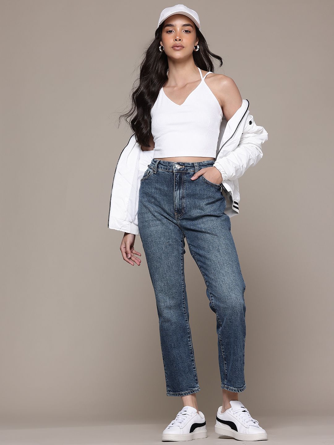 Slim Fit Light Fade Stretchable Jeans