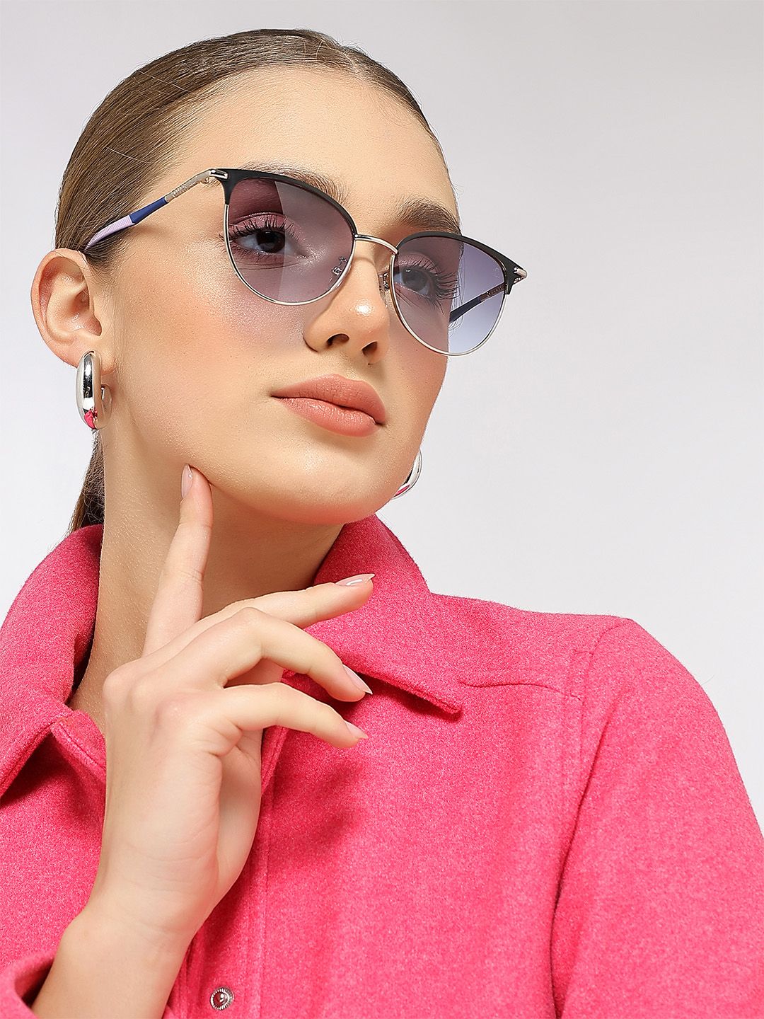 Eyejack by Voyage Unisex Cateye UV Protected Lens Sunglasses