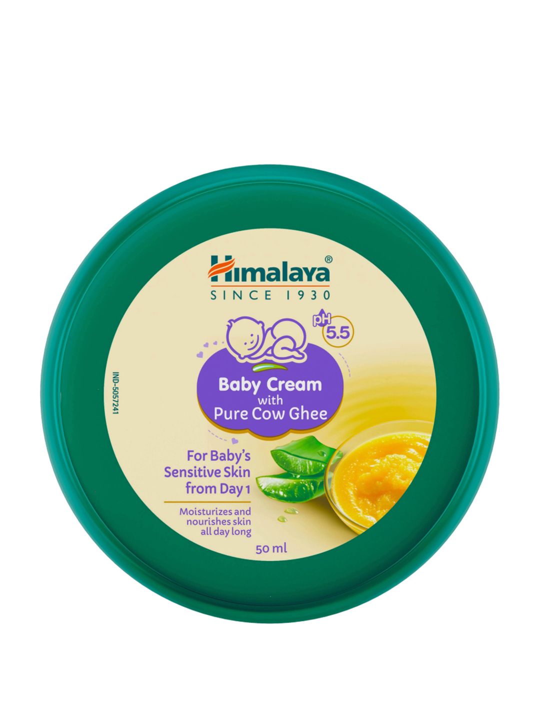 Himalaya Baby Pure Cow Ghee Cream ph 5.5 - 50ml
