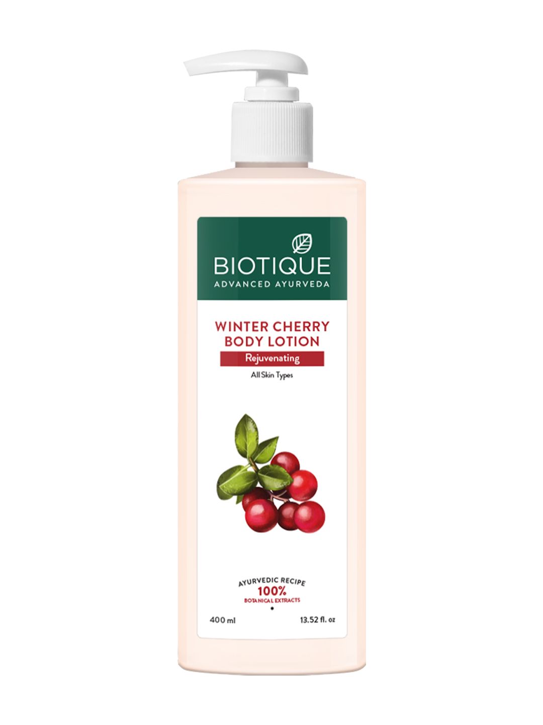 Biotique Biotique Winter Cherry Rejuvenating Body Lotion - 400ml
