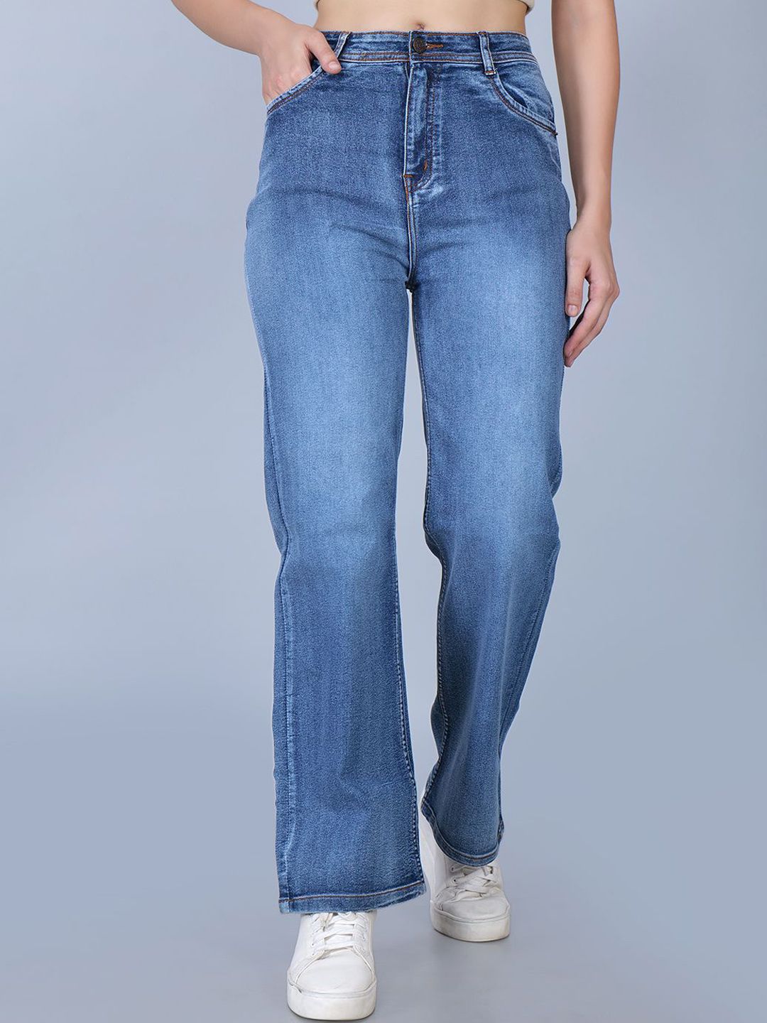 Buy ZXN CLOTHING Women Comfort Highly Distressed Heavy Fade Jeans