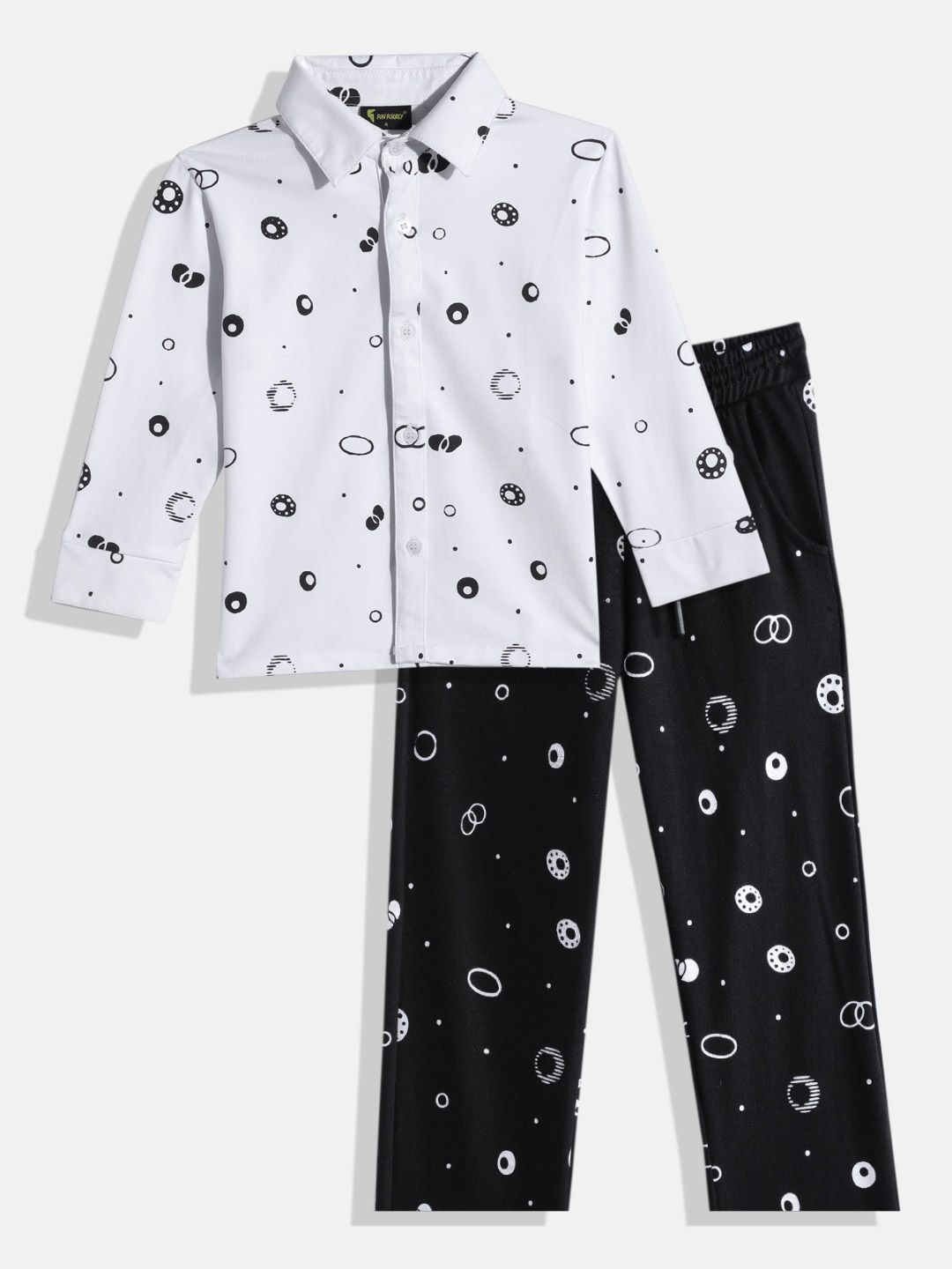 KOKOMO Boys Conversational Printed Night Suit