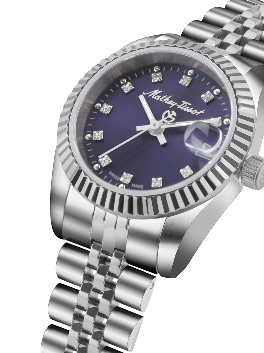 Buy Mathey-Tissot Swiss Made MATHY II Purple Dial Analog Watch For
