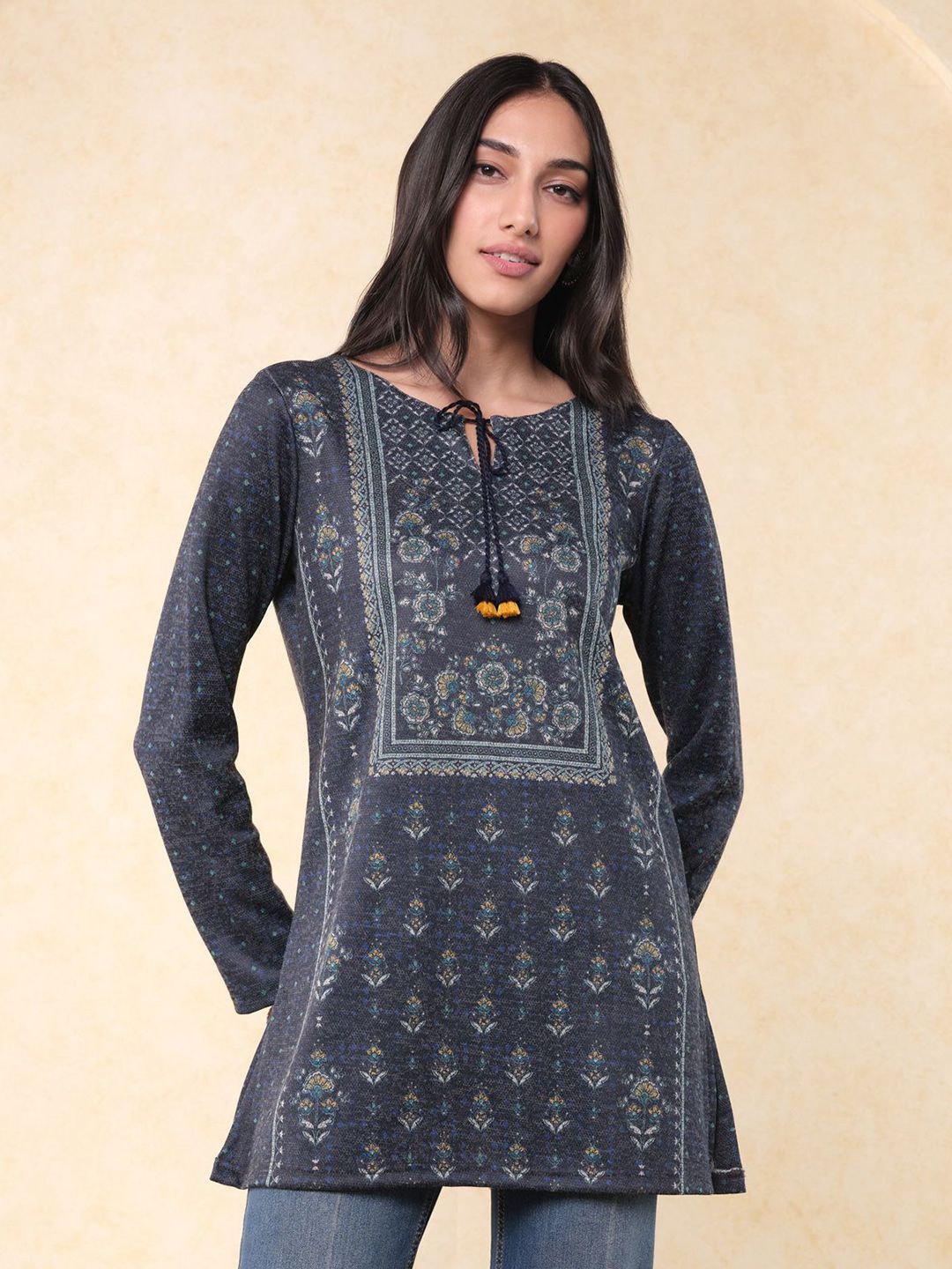 Global Desi Global Desi Women Ethnic Printed Tunic