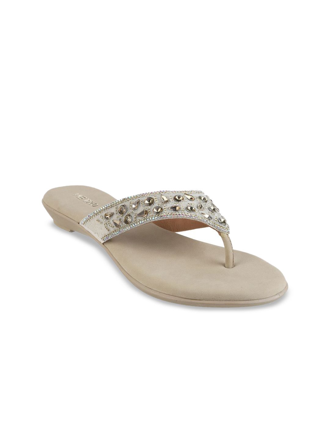 Embellished Wedge Sandals Metro Women Embellished Wedge Sandals