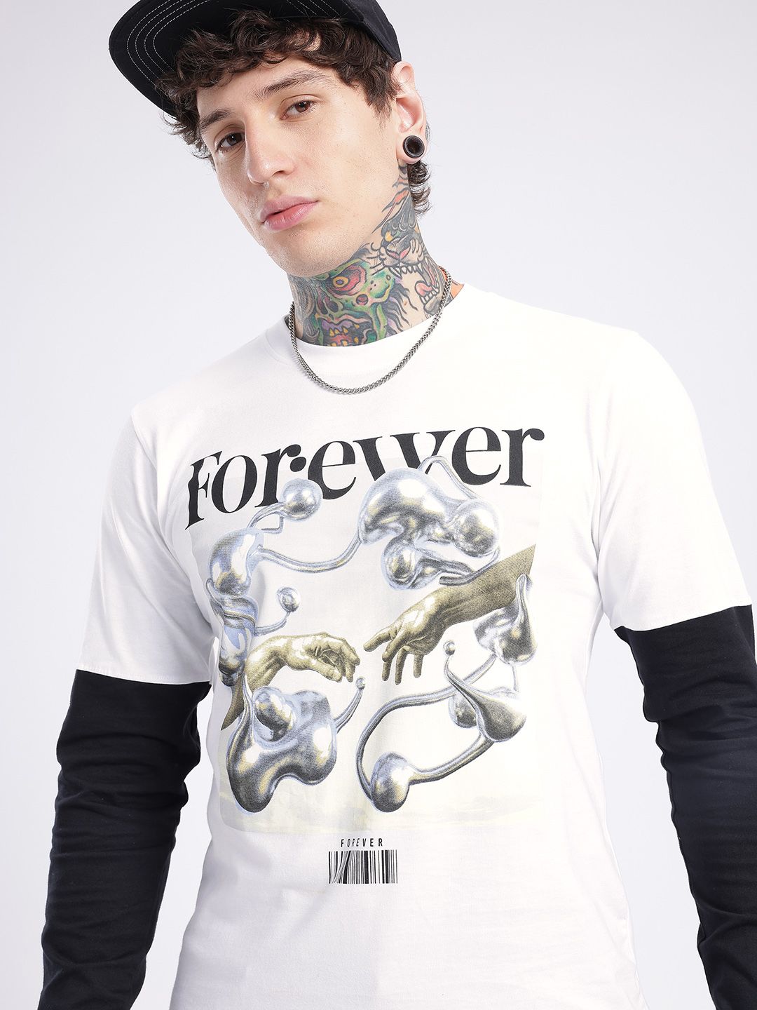 Glitchez Doctor Sleeves Graphic & Typography T-shirt Offers & Cashback
