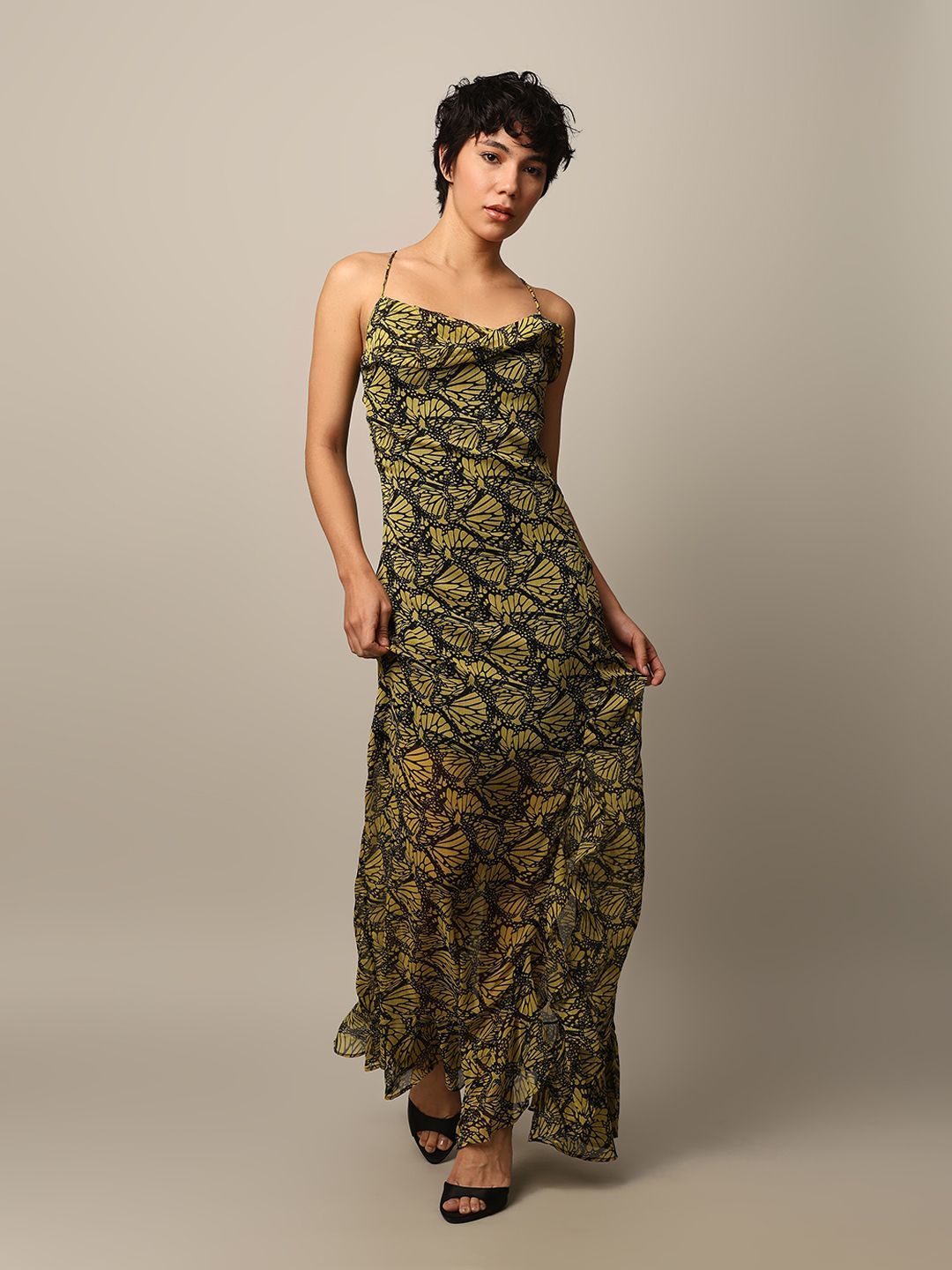 Printed Maxi Dress