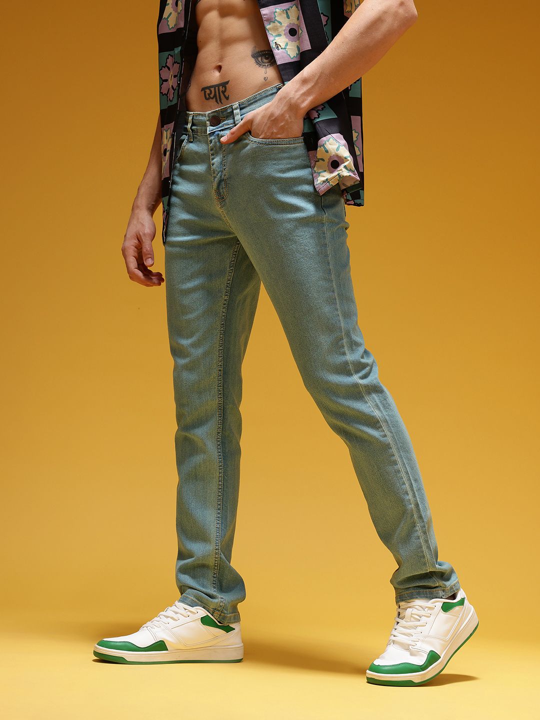 HERE&NOW Men Slim Fit Jeans