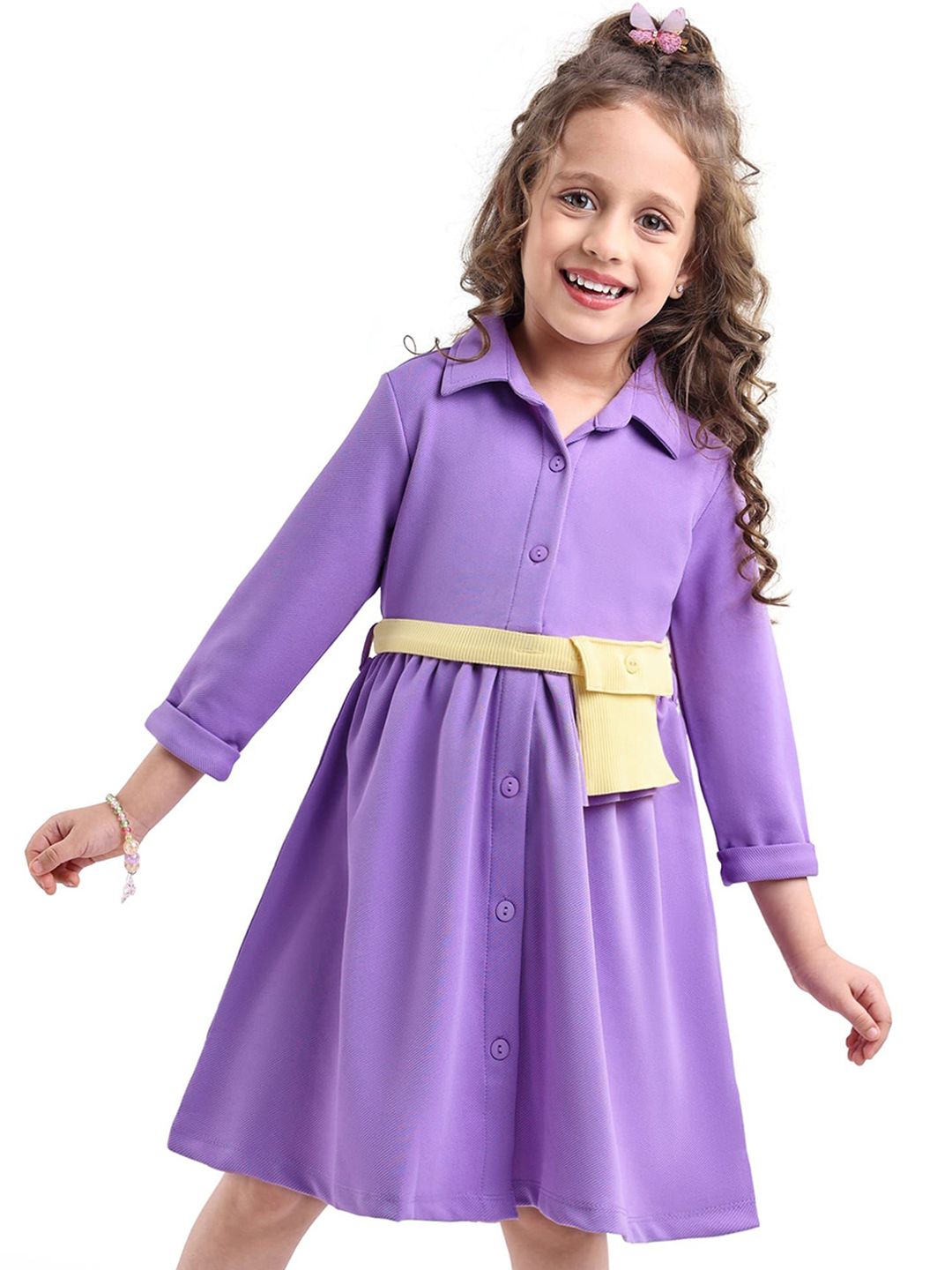 Hola Bonita Girls Shirt Dress