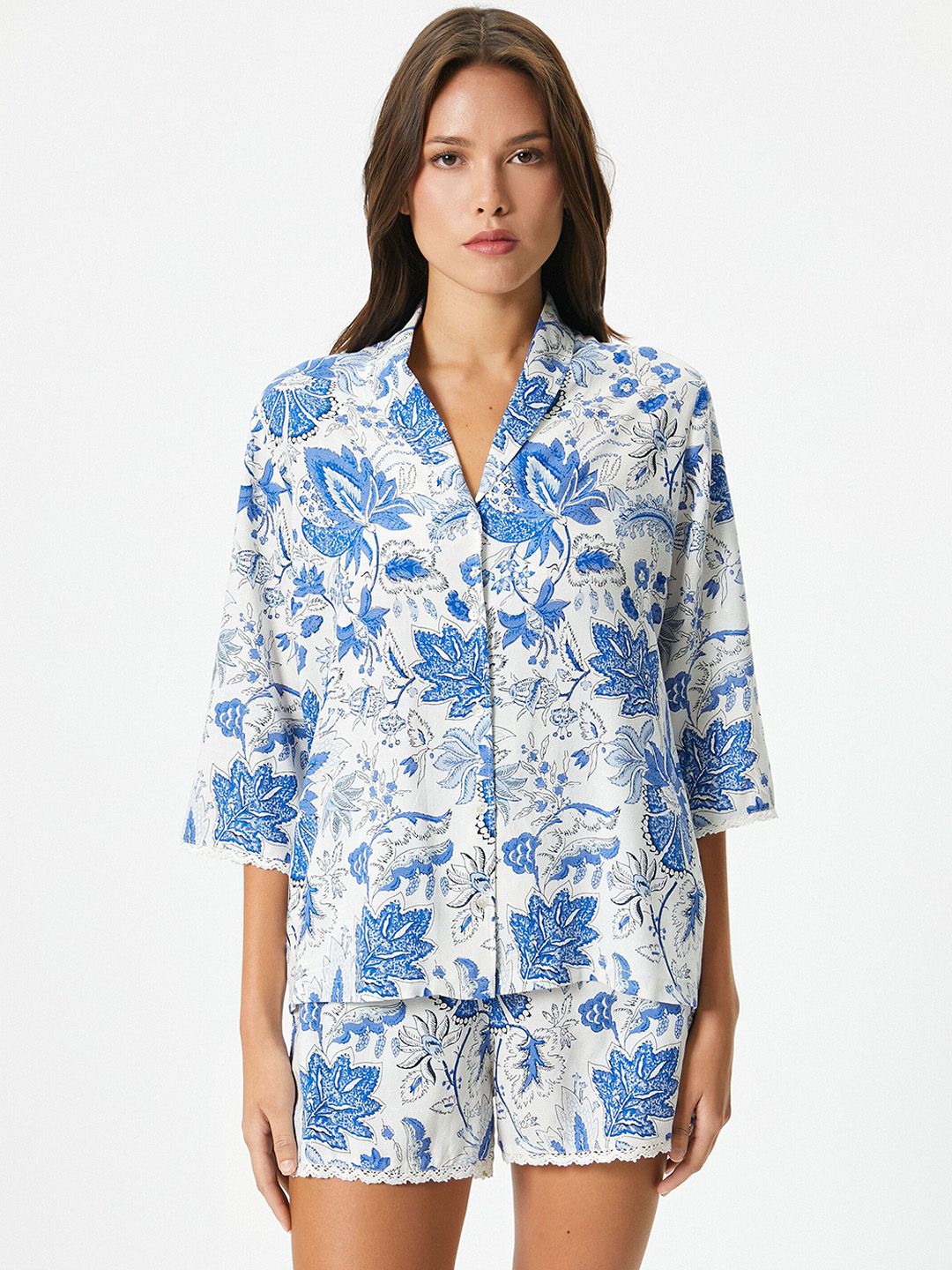 Koton Women Printed Night suit
