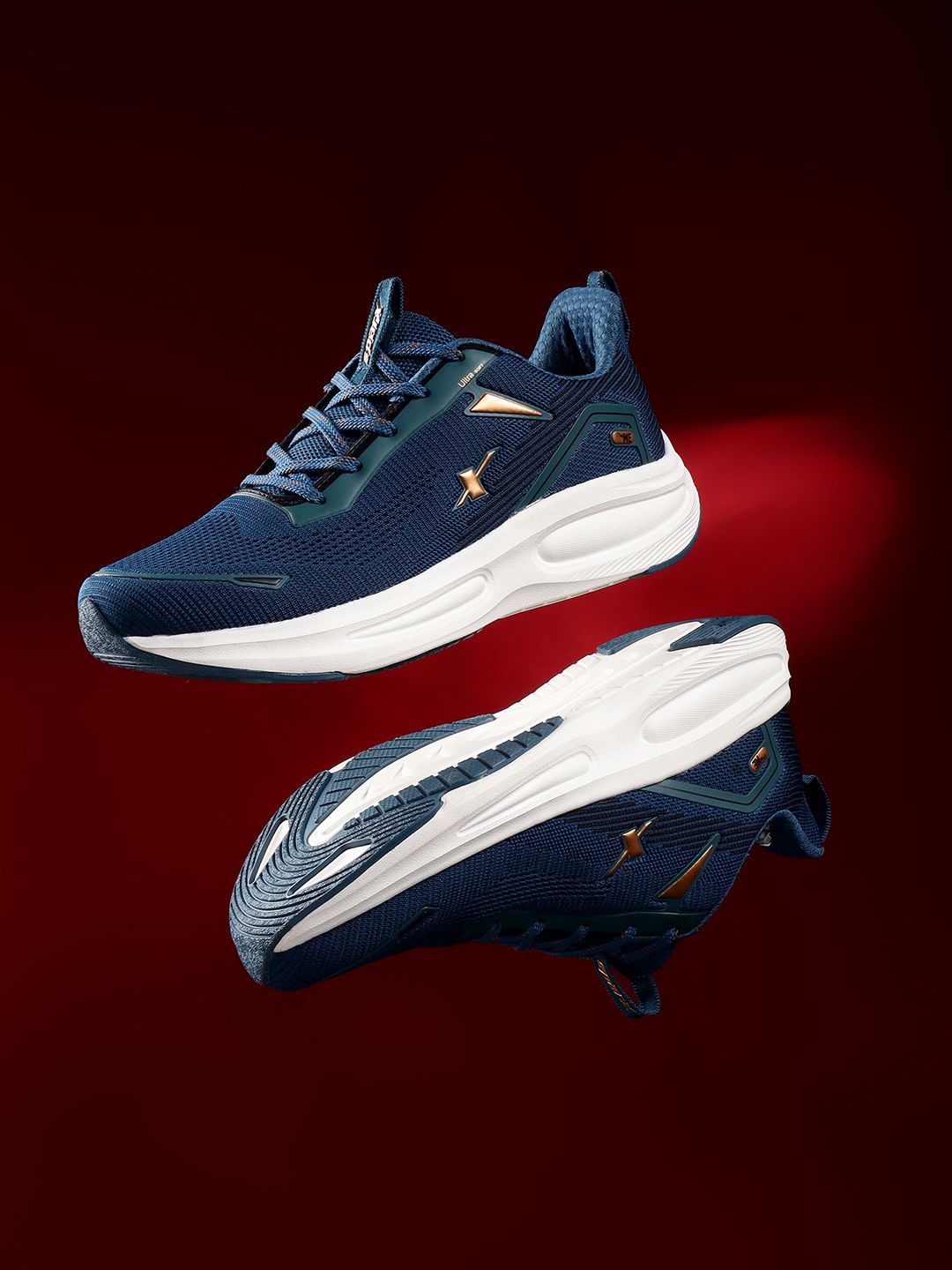 Sparx Men Mesh Lace-up Sports Shoes