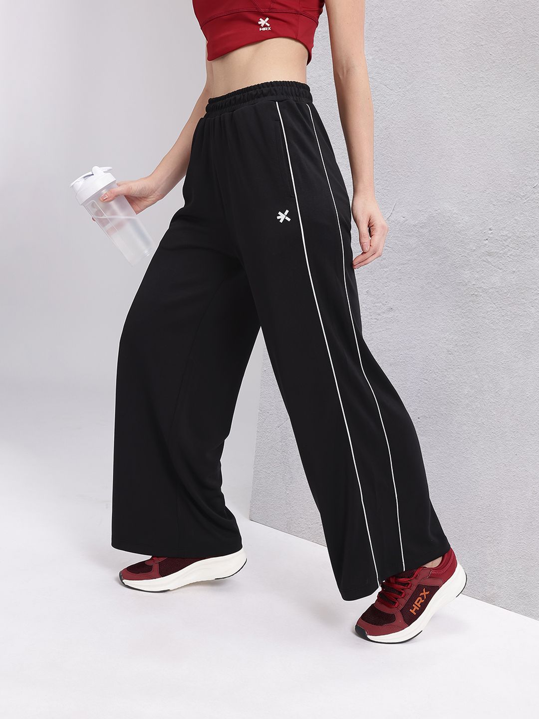 Buy HRX by Hrithik Roshan Women Rapid-Dry Running Track Pants