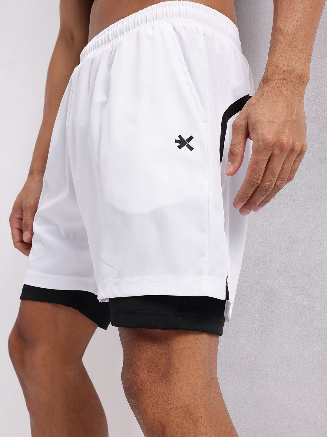 HRX by Hrithik Roshan HRX by Hrithik Roshan Men Running Shorts with Attached Inner